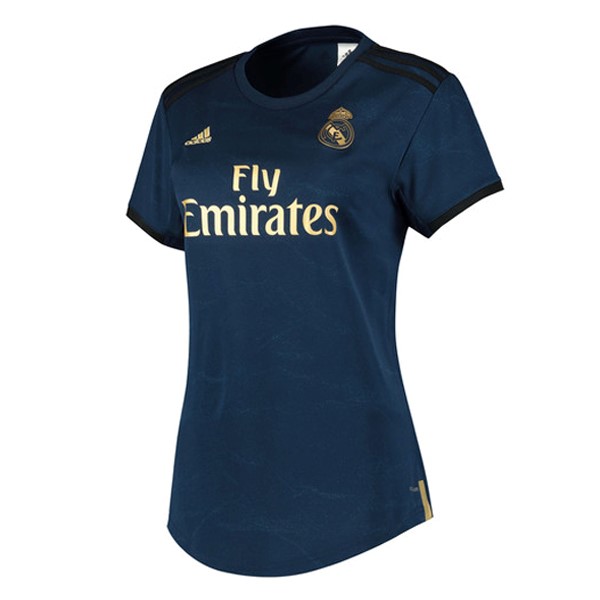 Camiseta Real Madrid Segunda equipación Mujer 2019-2020 Azul